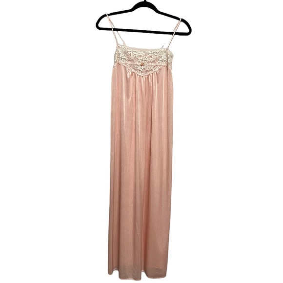 Vintage Other - Vintage Blush Pink Slip Dress